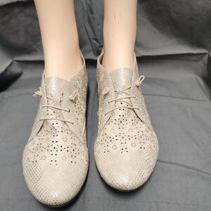 Rieker Antistress Slip on shoes in Silver NWOT